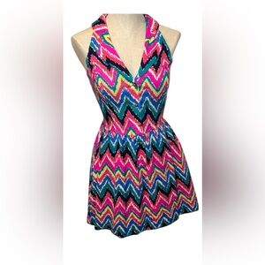 Lilly Pulitzer Sherlynn Hearts A Flutter Fit & Flare Dress 2 Girly Summer Retro